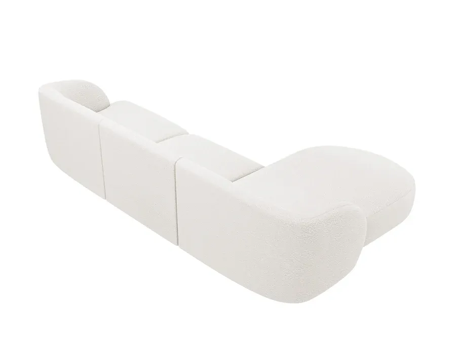 kutna garnitura miley 255x165cm, materijal: boucle - slika 3