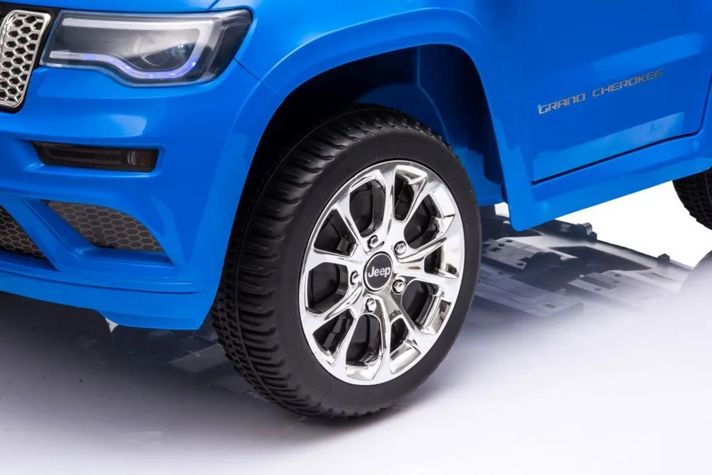 licencirani auto na akumulator jeep grand cherokee - plavi - slika 6