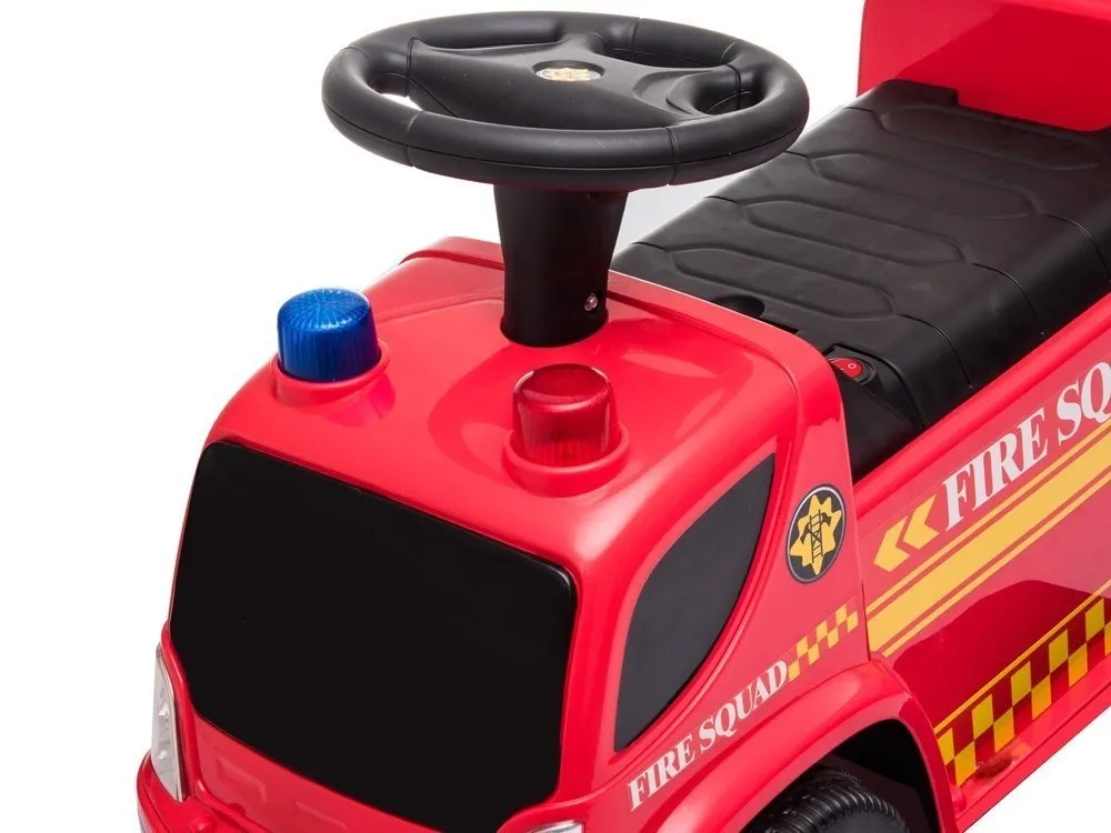 dječja guralica fire brigade - crvena - slika 6