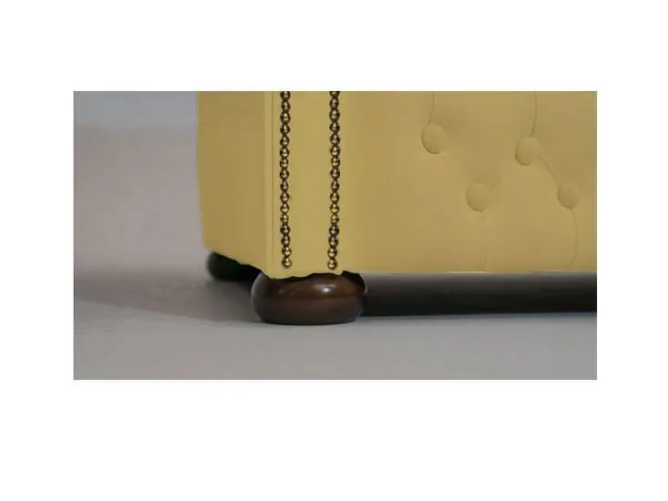 chesterfield fotelja first class leather | 1-sjedište | ivory - slika 3