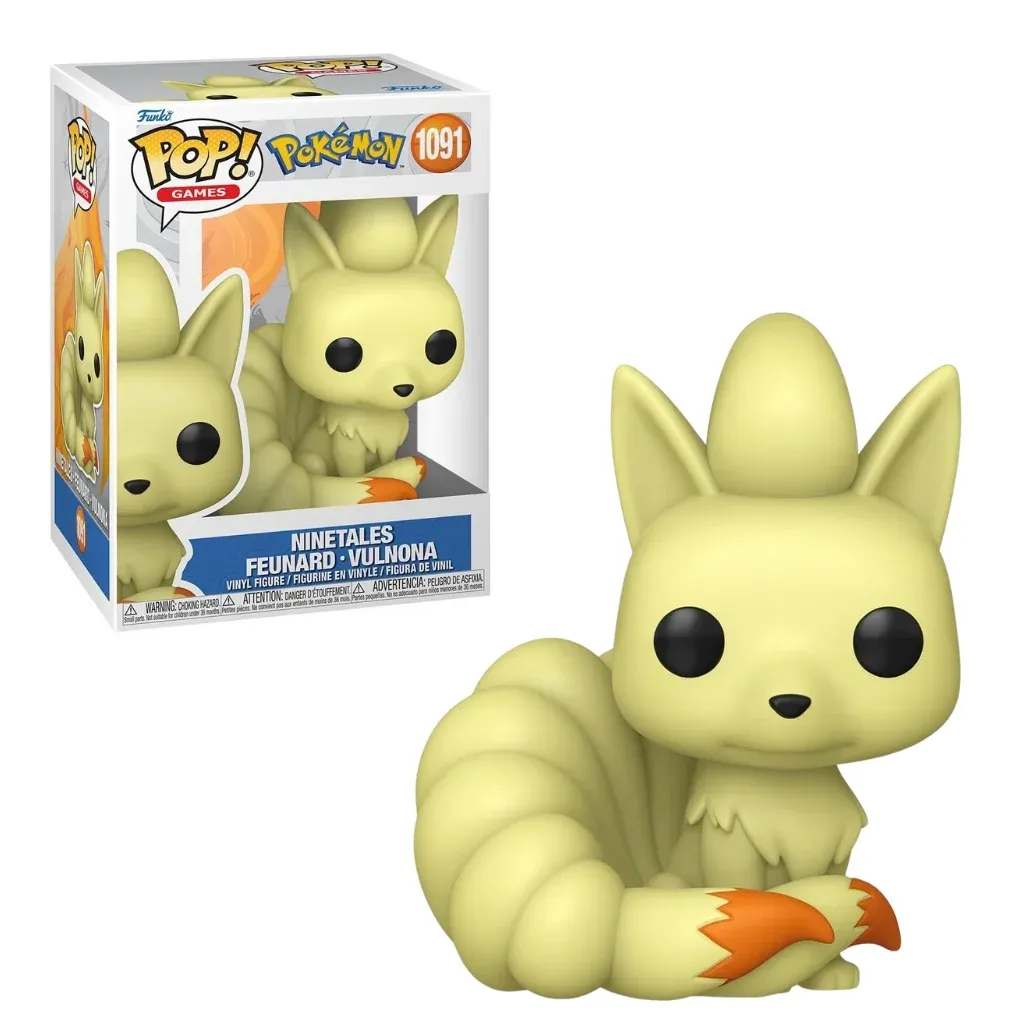 funko pop! games: pokémon – ninetales #1091 - slika 3