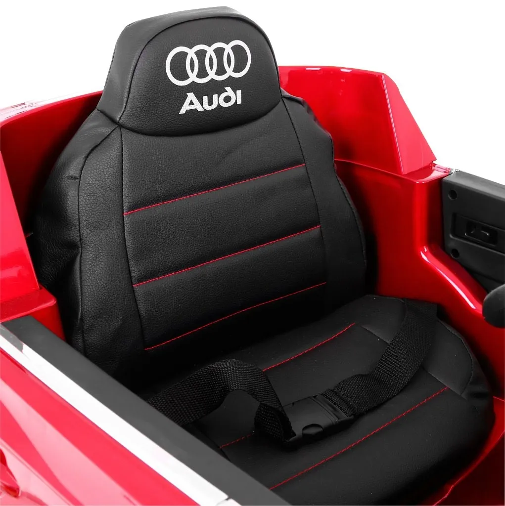 licencirani auto na akumulator audi q7 - crveni/lakirani - slika 5