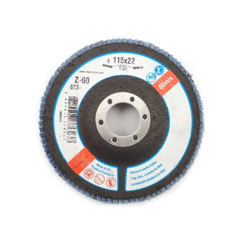 Lamelni brusni disk LBD 115X22 Z60 - Čakovec