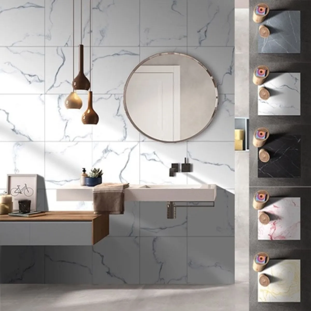 (10kom) samoljepljive podne panel obloge dls design line - slika 2