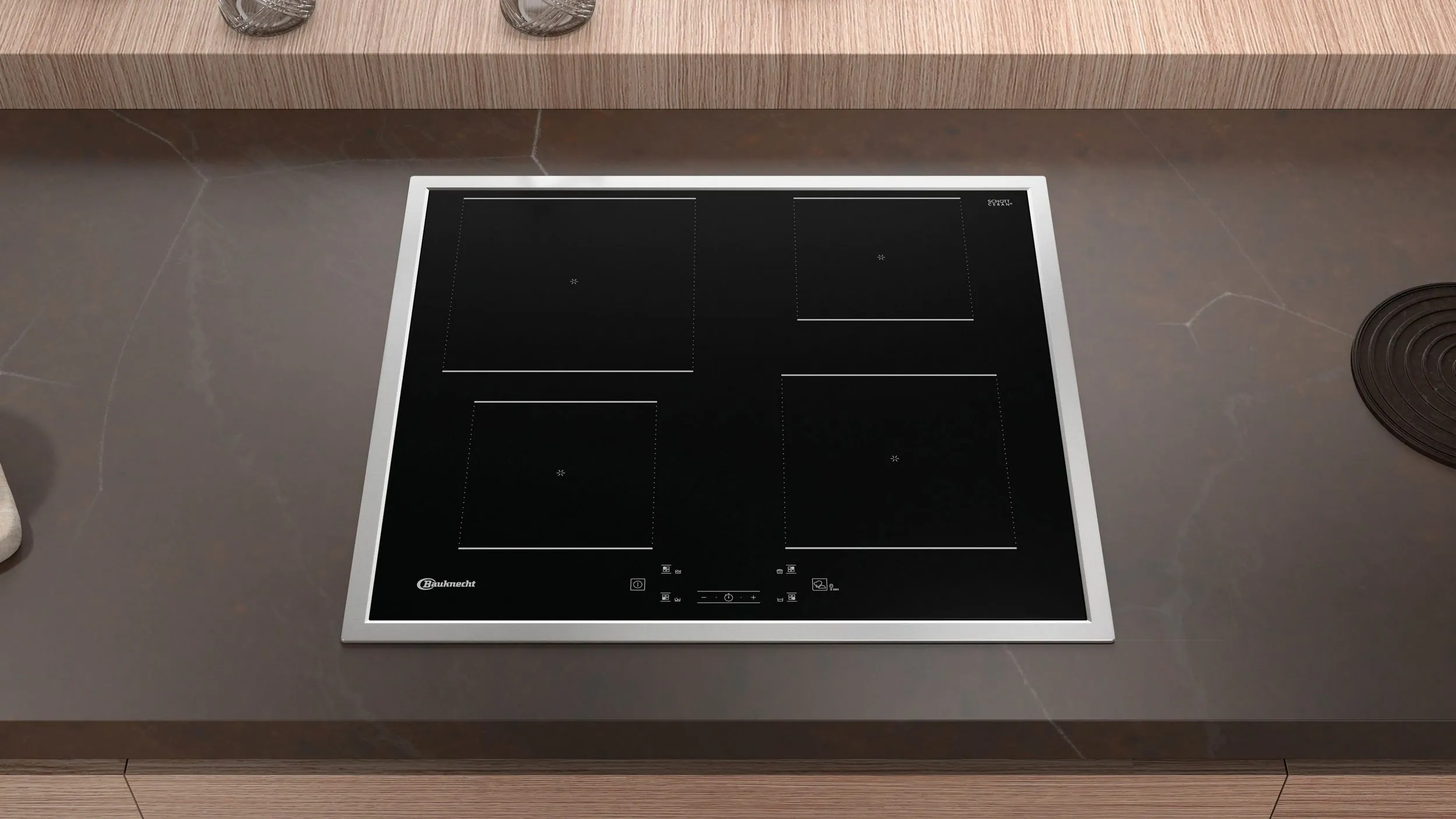 bauknecht indukcijska ploča schott ceran® bq 2760s ft - slika 2