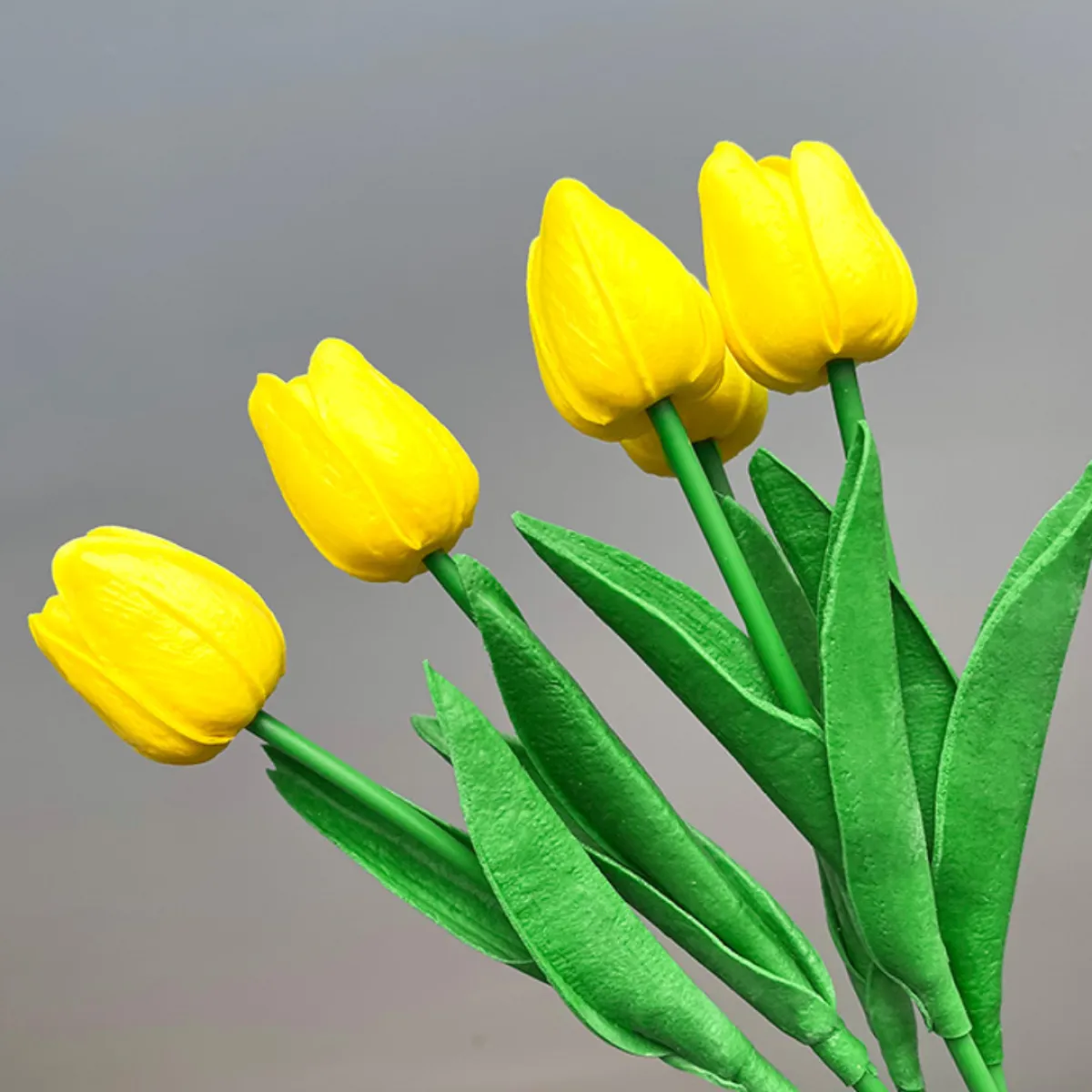 (5kom) umjetni buket - tulipani - slika 12