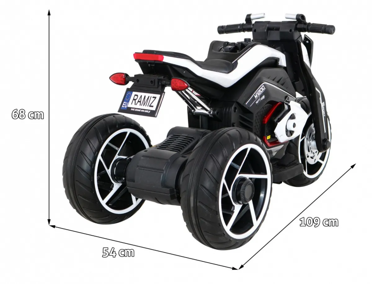 motor na akumulator future motor - bijeli - slika 2