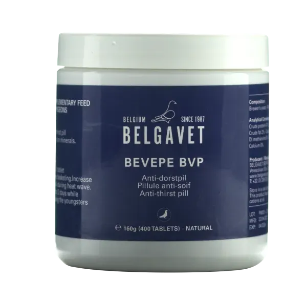 Belgavet BEVEPE BVP 400 tableta – smanjenje žeđi kod golubova - Đakovo