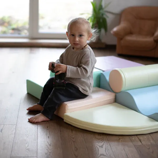 set od 6 pjenastih blokova soft play - svijetlo pastelna boja explorer - slika 3