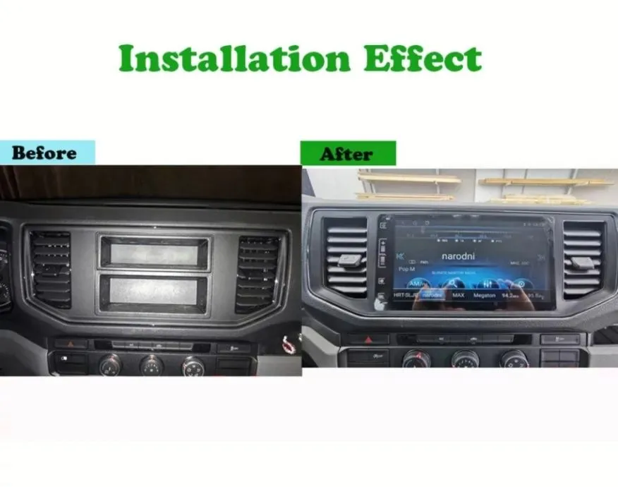 vw crafter 2017 2018 2019 2020 android multimedija wifi gps navigacija - slika 2