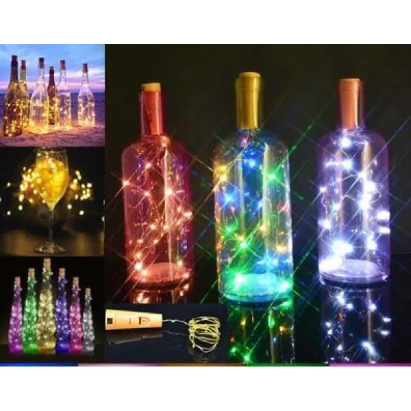 (paket 3kom) led žarulje dekoracija doma cork - slika 3