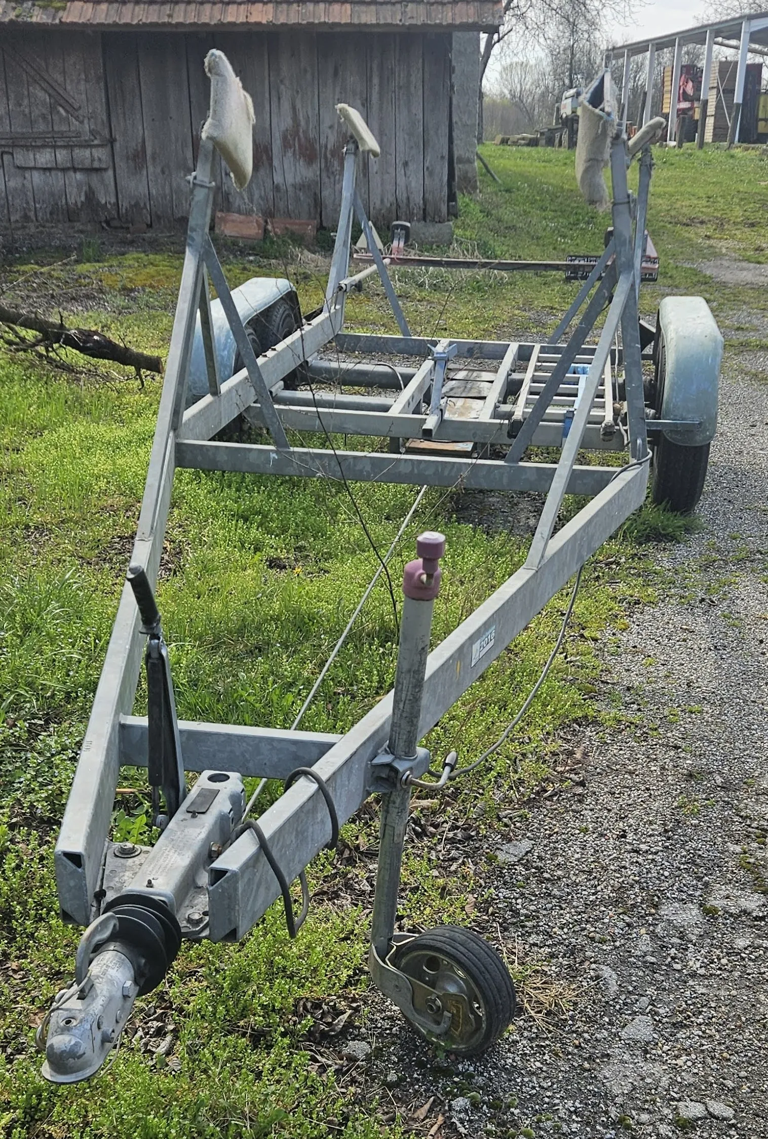 prikolica za jedrilicu/brodicu, harbeck, registrirana 04/26, bt2000 - slika 3