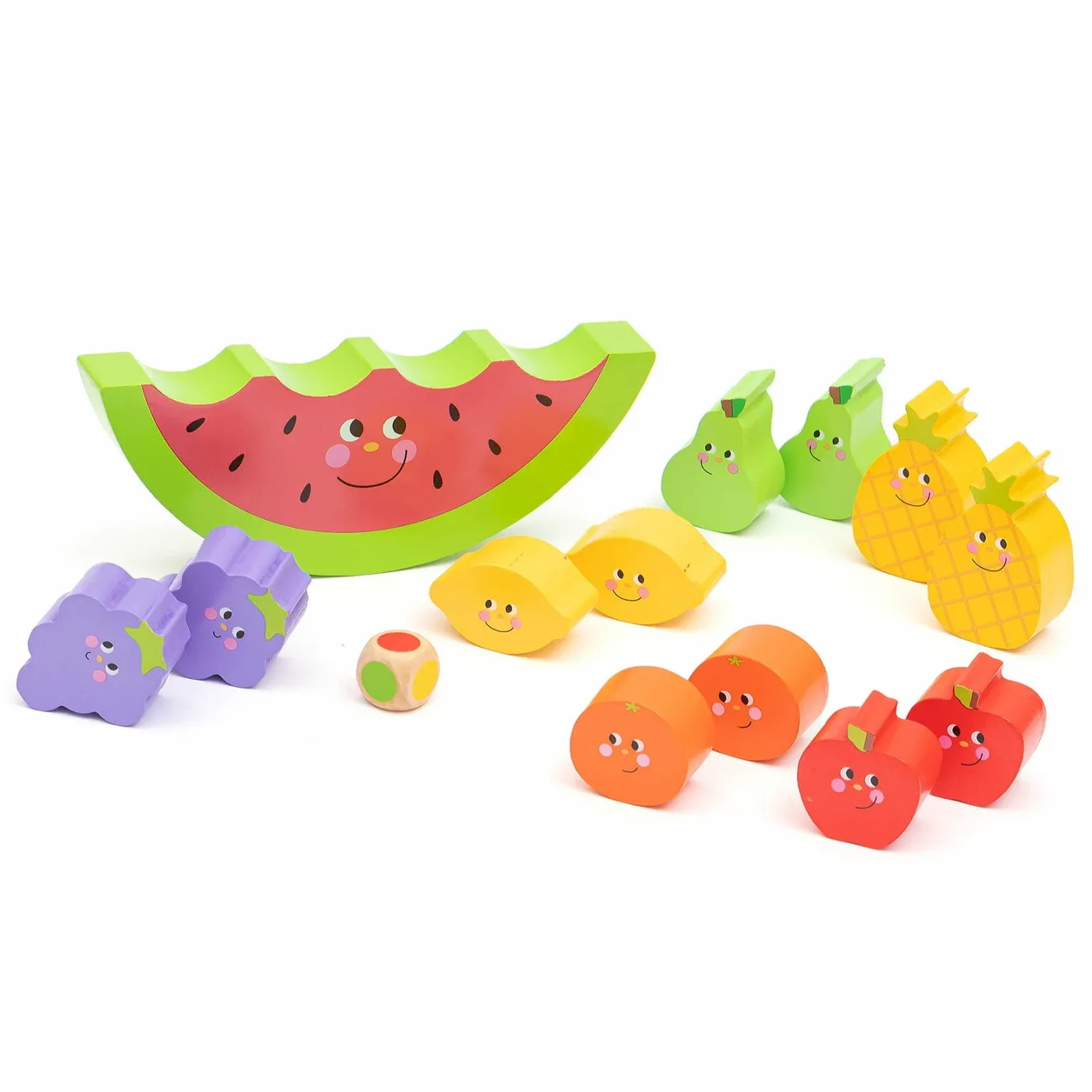 montessori drvena slagalica ravnoteže – voće - slika 2