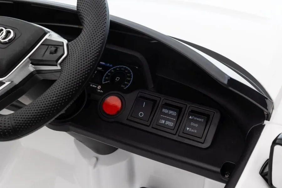 licencirani auto na akumulator audi e-tron gt 4 x 4- bijeli - slika 12