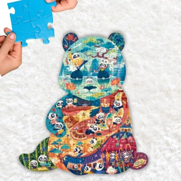 panda puzzle – edukativna slagalica za djecu - slika 4