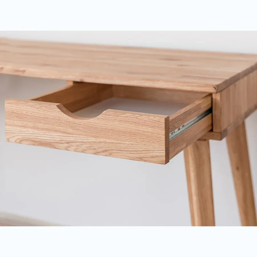 uredski stol simona 120x55 cm, materijal: masivno drvo hrast - slika 8