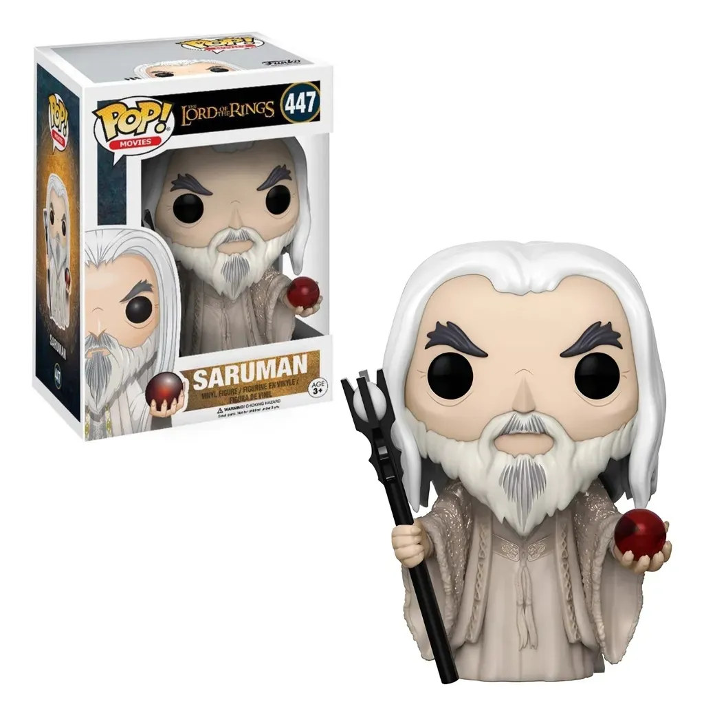 funko pop! movies: the lord of the rings – saruman #447 - slika 3