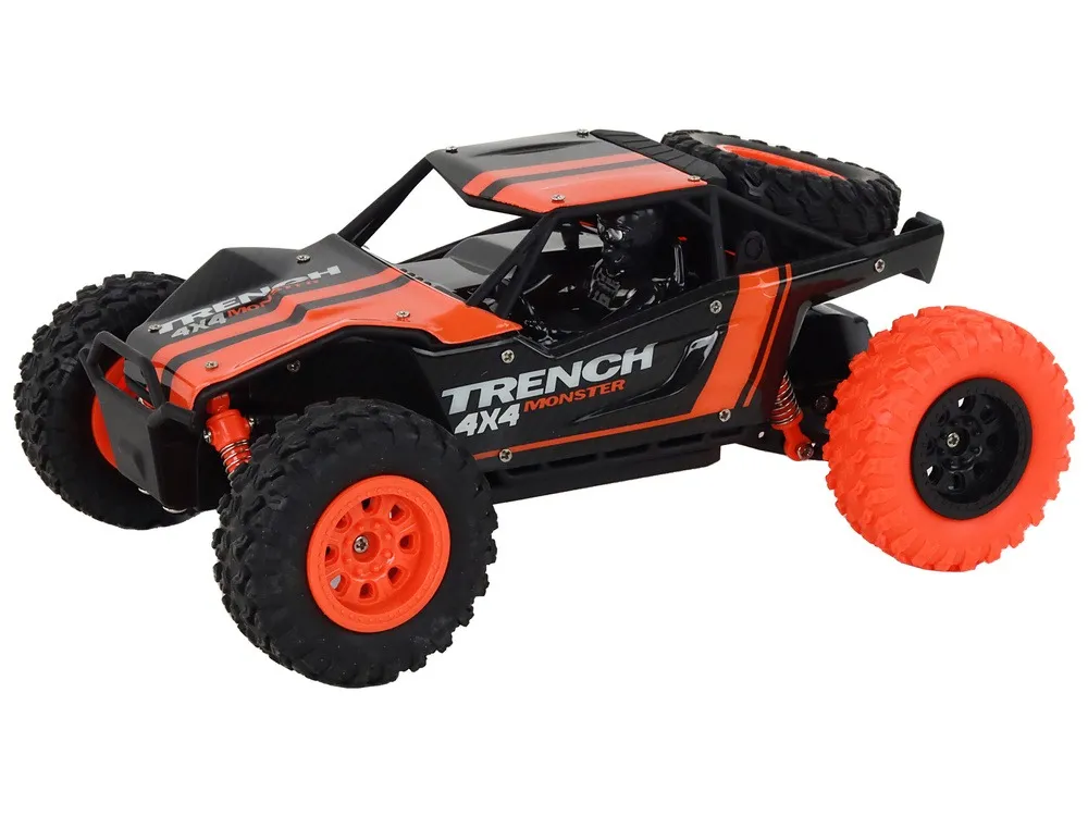 remote controlled off-road car r/c 1:24 orange - slika 2