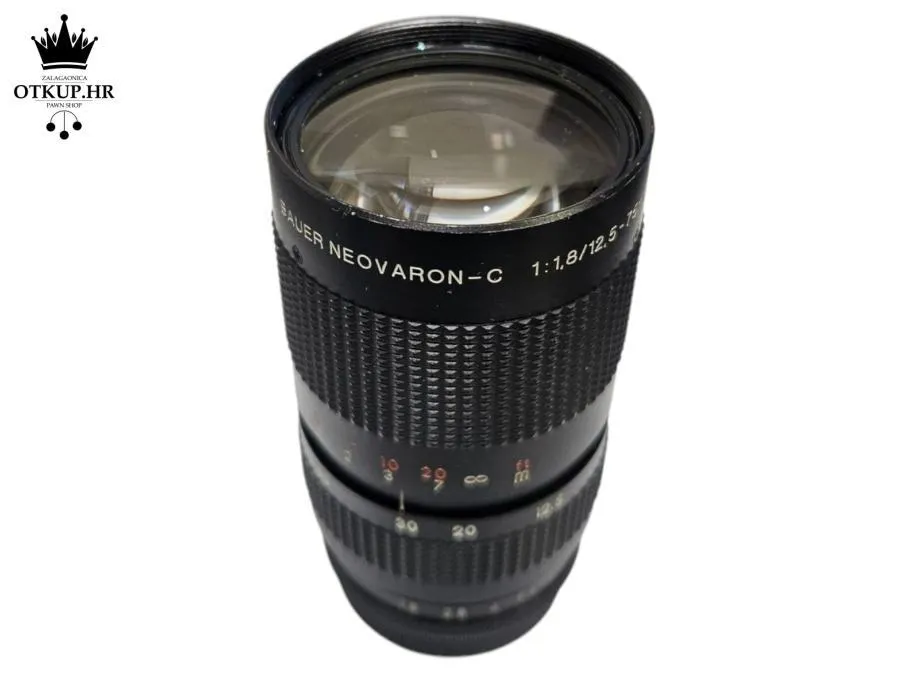 OBJEKTIV BAUER NEOCARON - C 1:1,8/12,5 - 75mm / R1, RATE!! - Zagreb