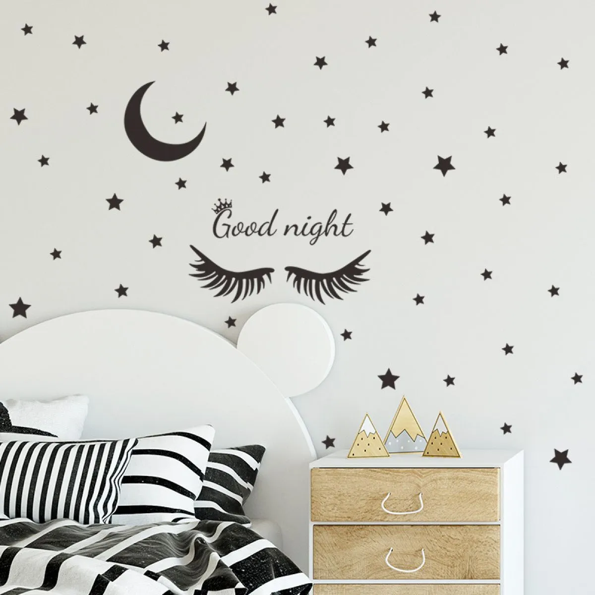 zidna naljepnica good night - slika 2