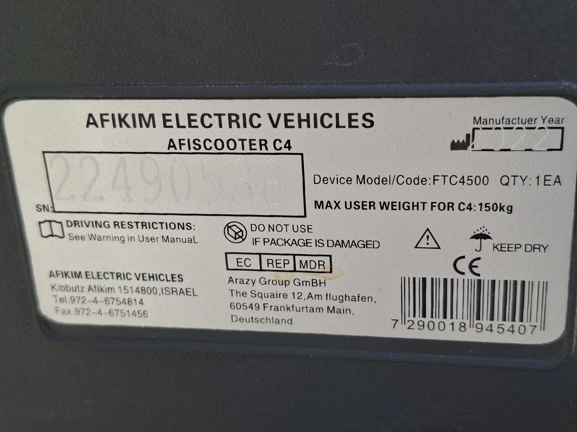 afiscooter c4 - slika 6