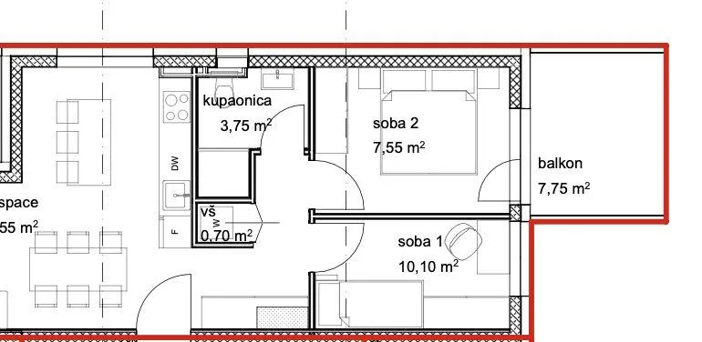 tar vabriga- moderni stanovi u novogradnji sa liftom na prodaji - slika 7