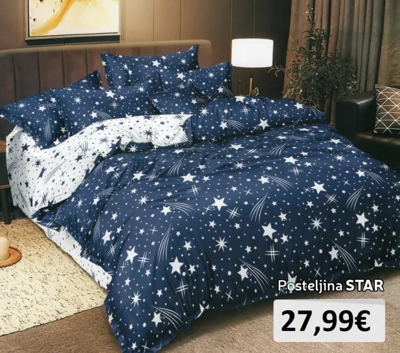 4-Dijelni Set Posteljine - Križevci