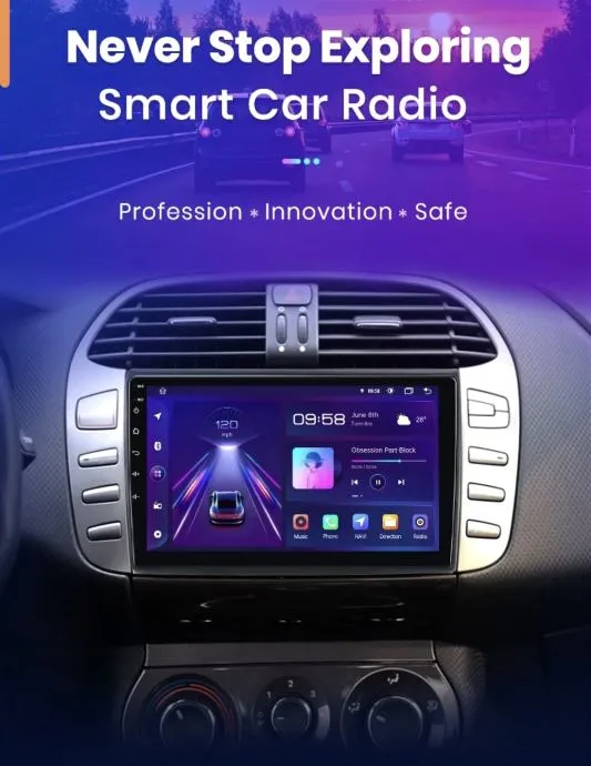 fiat bravo 2007-2014 radio original multimedija navigacija android gps - slika 2