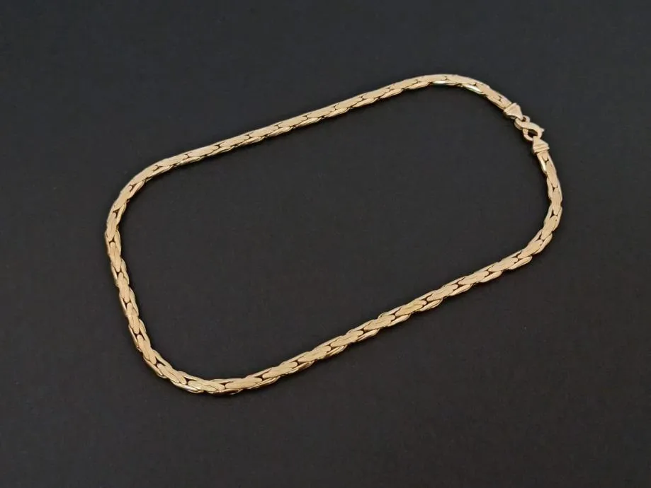 zlatna ogrlica 21.22g (14k) r1, rate !! - slika 2