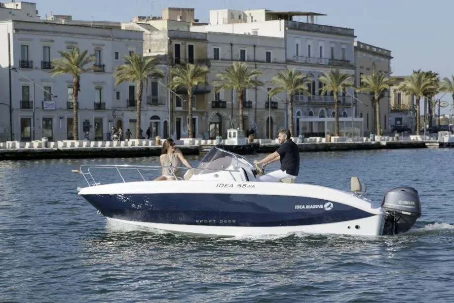 Idea Marine 58 WA bijeli+Yamaha 130 KS - Zagreb