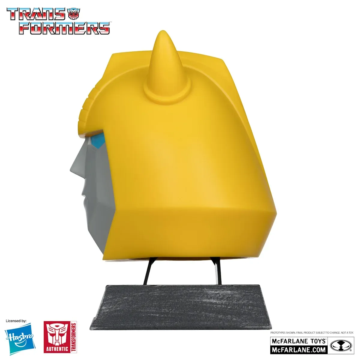 mcfarlane transformers – bumblebee 1:3 scale head - slika 3