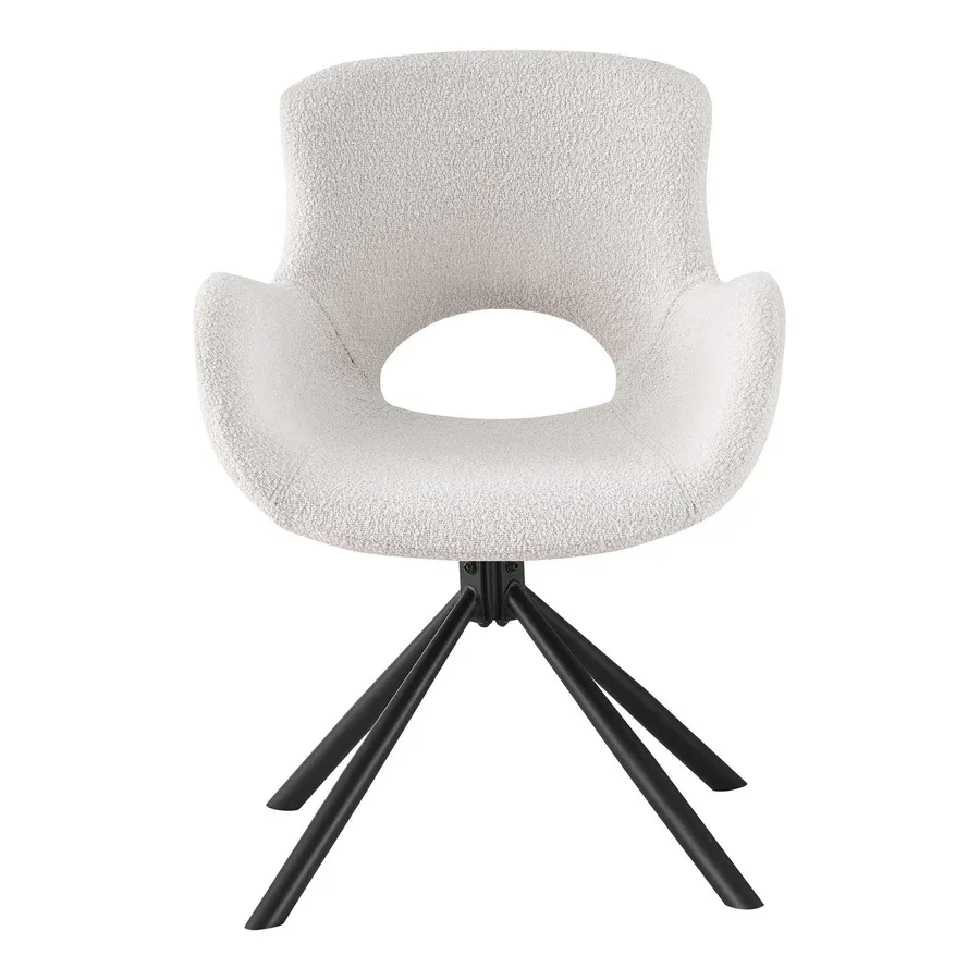 blagovaonska stolica amorim, materijal: boucle - slika 2
