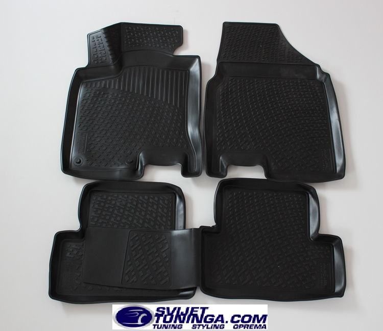 premium 3d gumeni auto tepisi za nissan qashqai j10-j11-j12- - slika 2