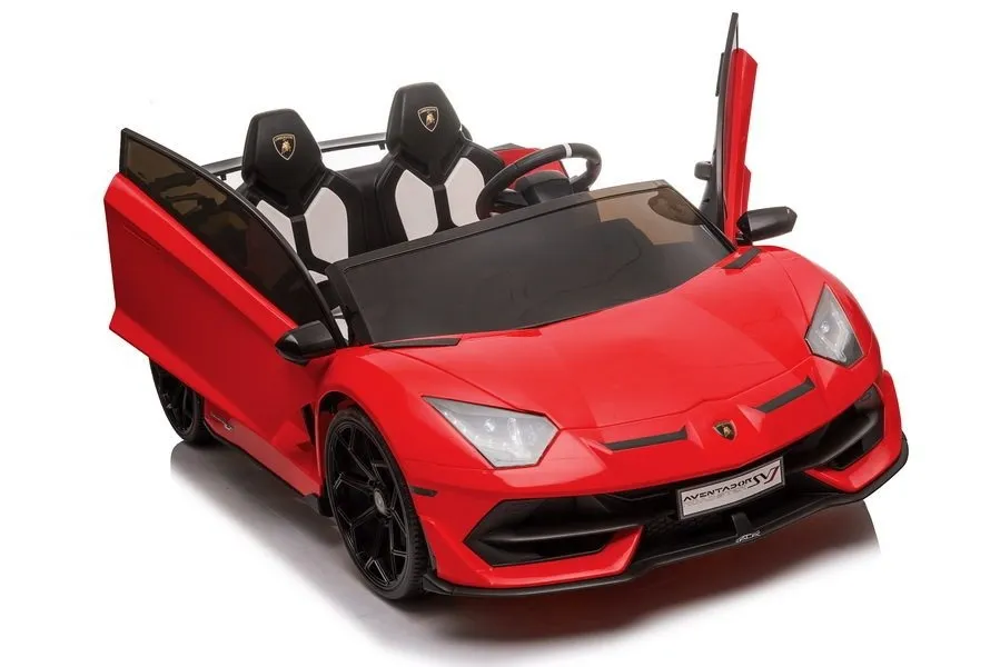 licencirani auto na akumulator lamborghini aventador - crveni - slika 10