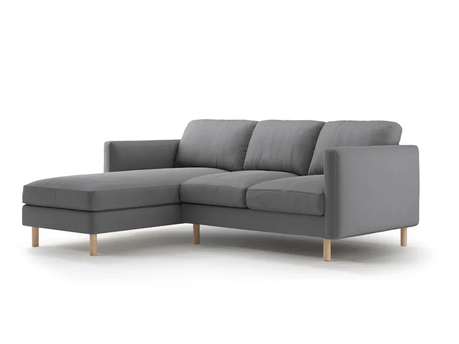 kutna garnitura eden 223x150cm, materijal: baršun - slika 2