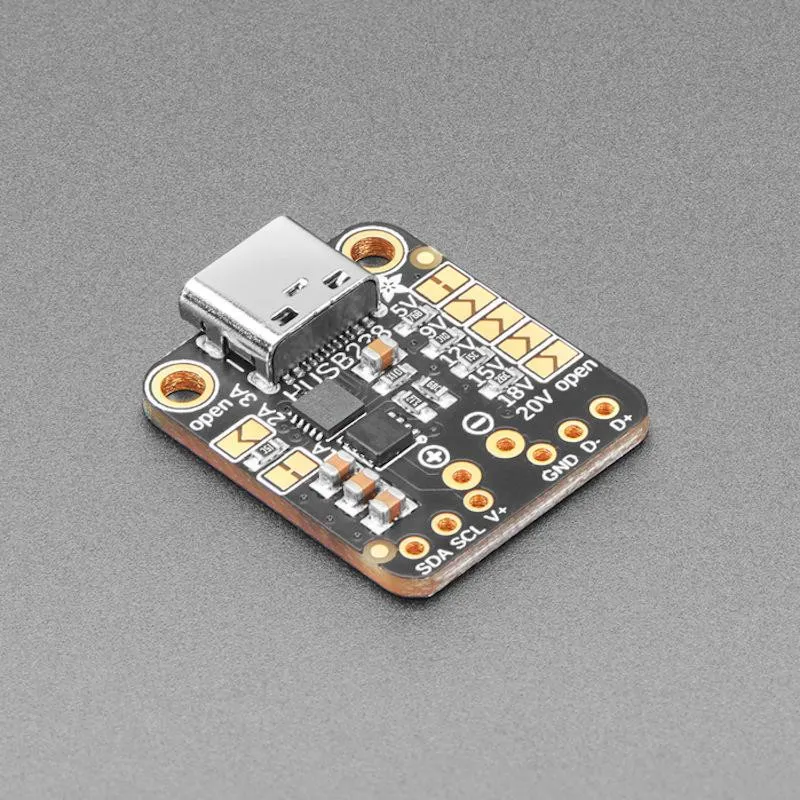 Adafruit USB-C Power Delivery (PD) modul - Zagreb