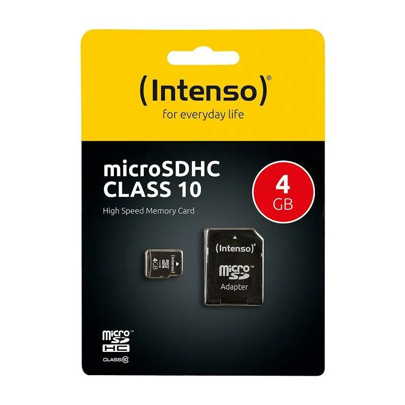 Intenso 4 GB MicroSD kartica - Zagreb