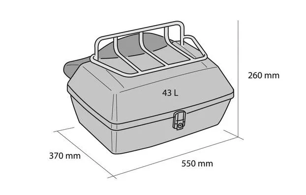 customacces top case travel - slika 2