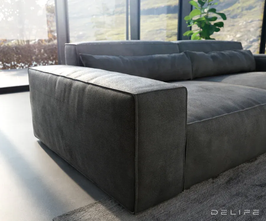 sofa sirpio xl 266x125cm, materijal: imitacija kože - slika 5