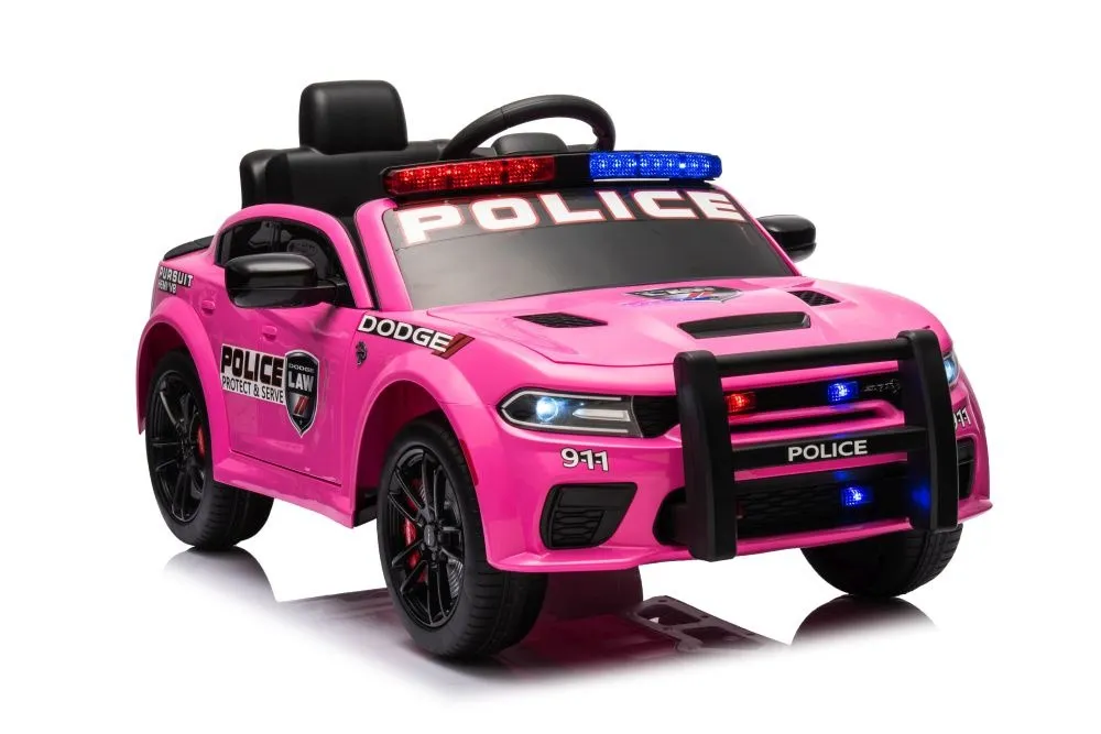Licencirani policijski auto na akumulator Dodge Charger - rozi - Mursko Središće