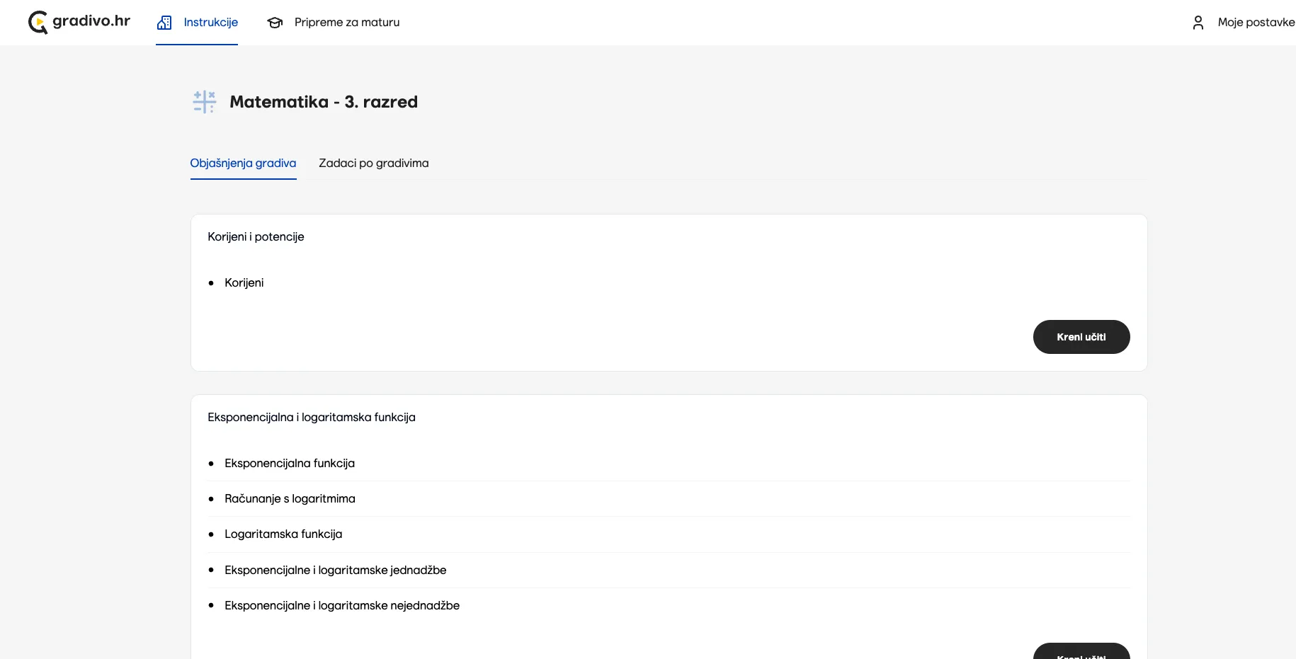 online instrukcije za 3. srednje | gradivo. hr - slika 3