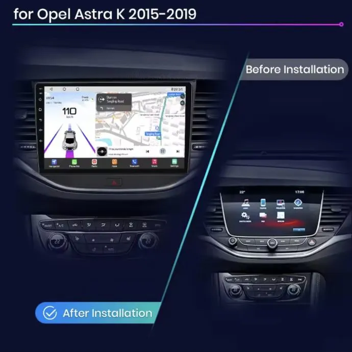 opel astra k 2015-2019 original multimedija navigacija android kamera - slika 5