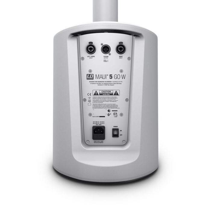 ld-systems maui 5 go w 100 mini razglas na baterije *akcija* - slika 4