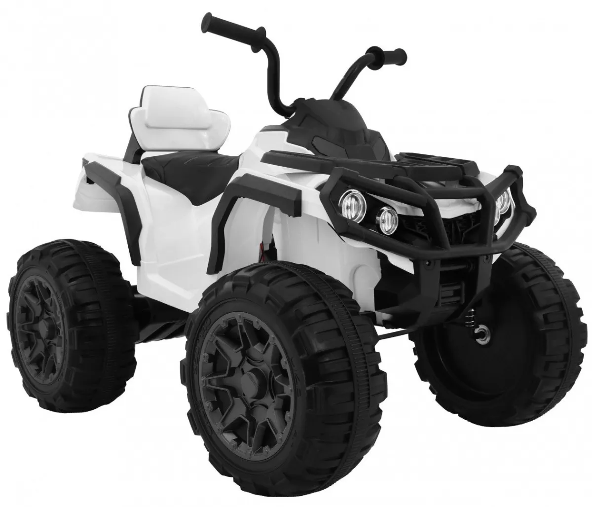 quad na akumulator atv bdm0906 - bijeli - slika 7
