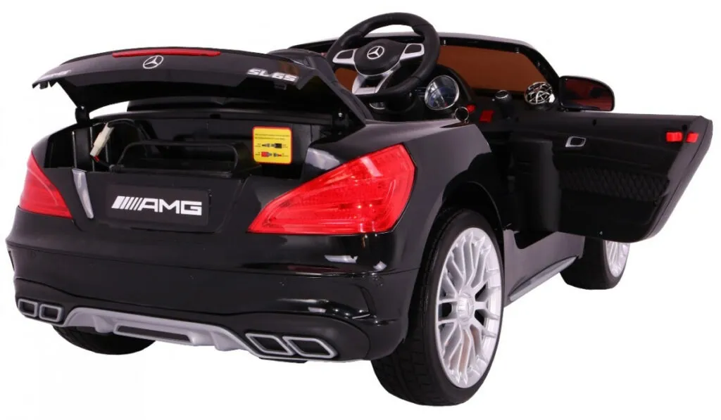 licencirani auto na akumultor mercedes amg sl65 - crni - slika 10