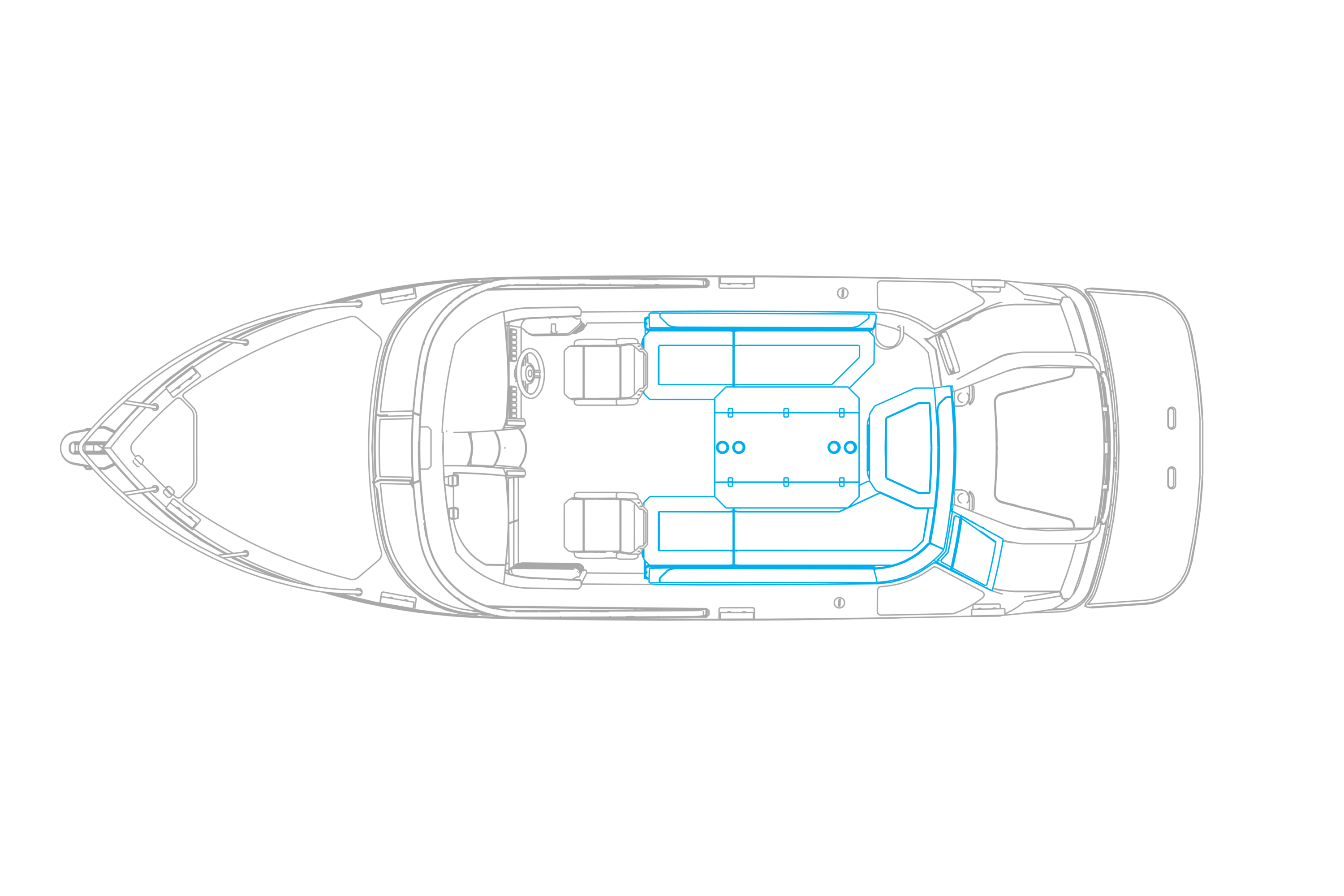alfastreet 23 cabin evo electric - slika 7