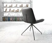 blagovaonska stolica taimi, materijal: koža - slika 3