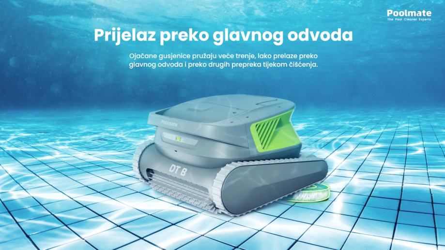robotski čistač bazena dt b - slika 14