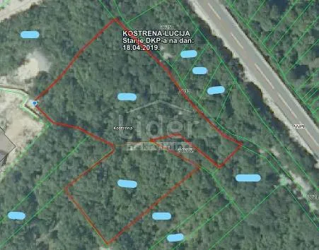 kostrena, 3215 m2 građevinskog zemljišta - slika 8