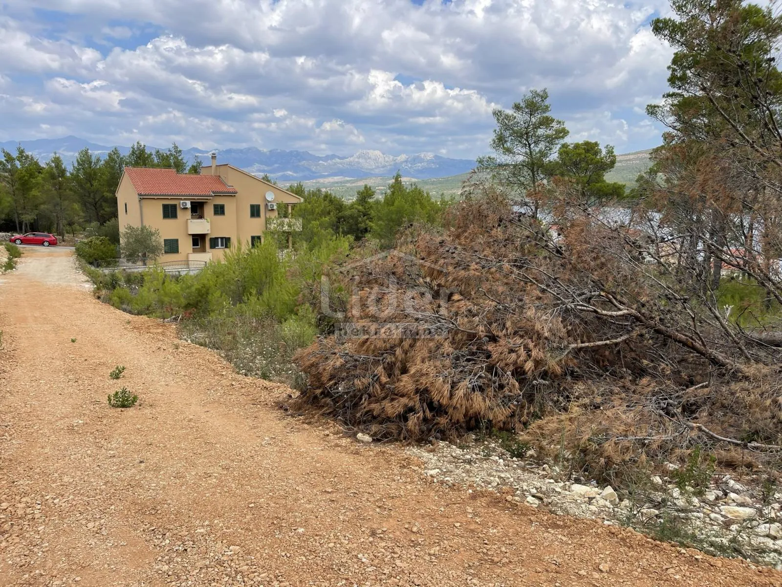 pridraga, građevinsko zemljište 849 m2 na samo 130 m od mora - slika 15